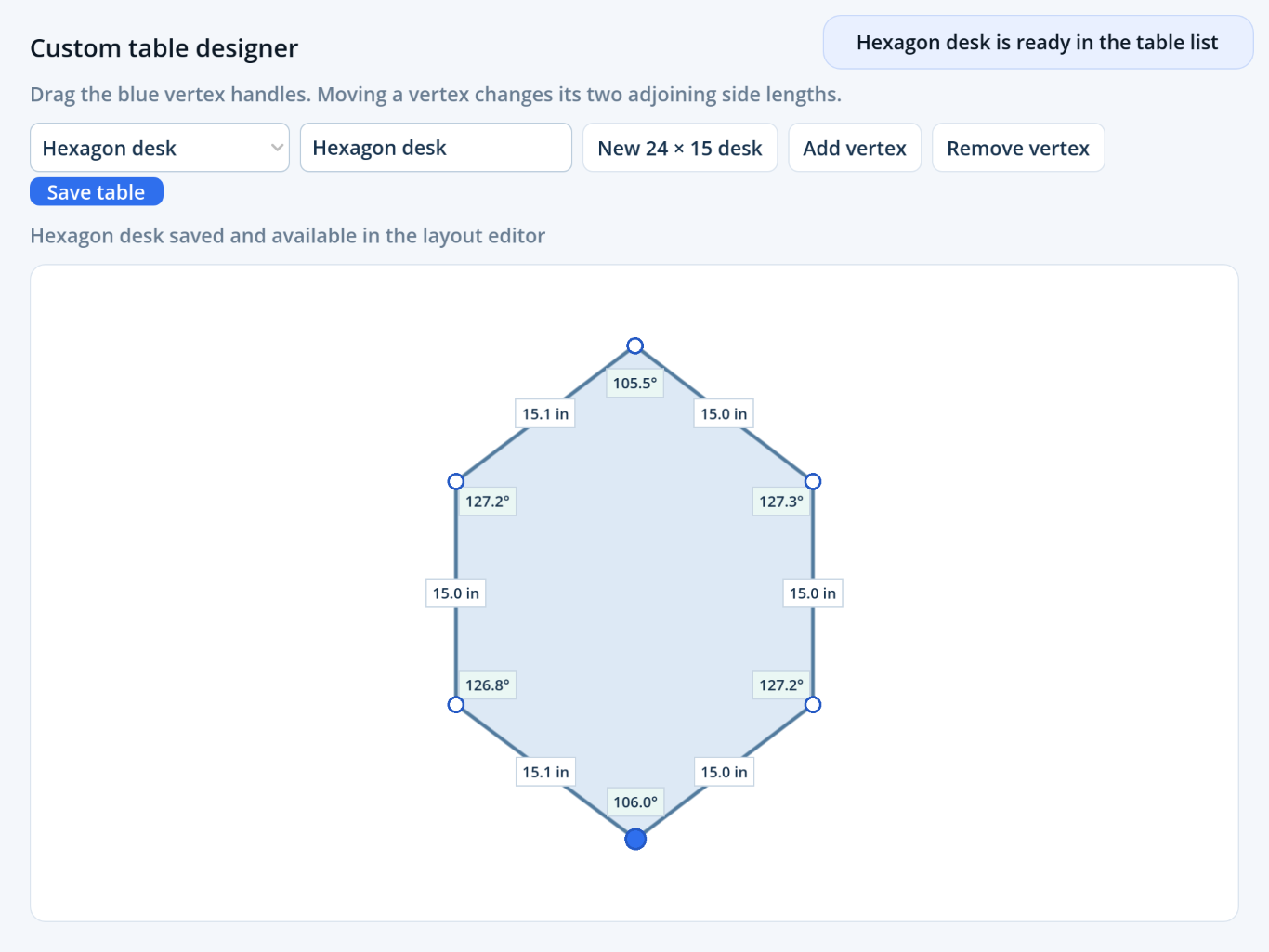 Creating a custom table in Super Picker on IOS