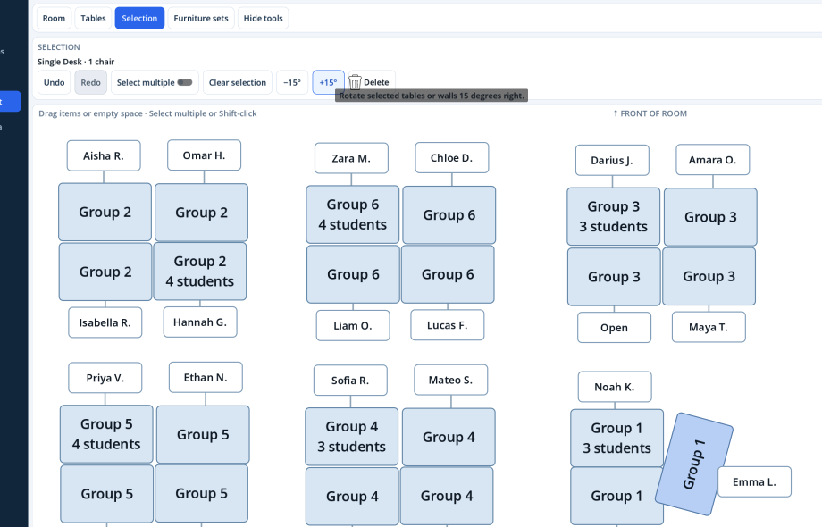 Using the rotate tool in Super Picker on macOS